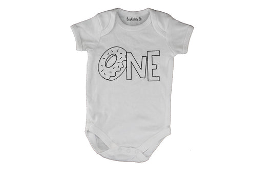 One - Doughnut - Baby Grow