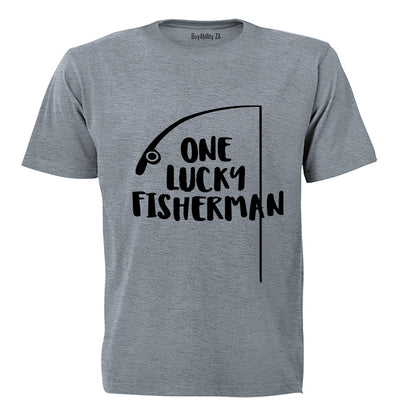 One Lucky Fisherman - Adults - T-Shirt
