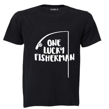 One Lucky Fisherman - Adults - T-Shirt