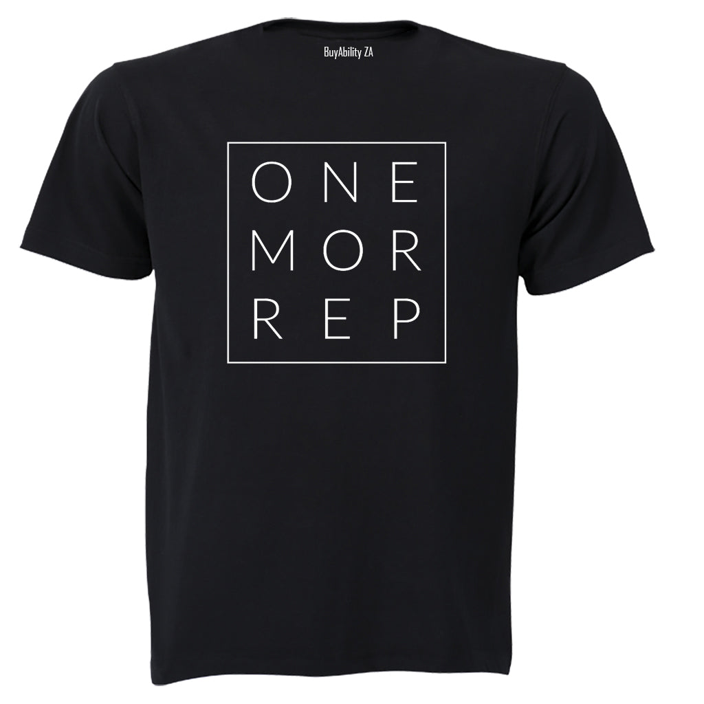 One More Rep - Adults - T-Shirt
