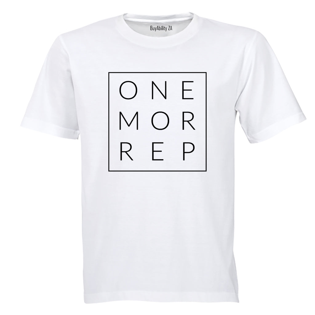 One More Rep - Adults - T-Shirt