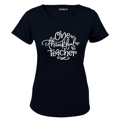 One Thankful Teacher - Ladies - T-Shirt