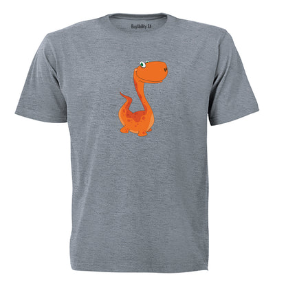 Orange Dino - Kids T-Shirt