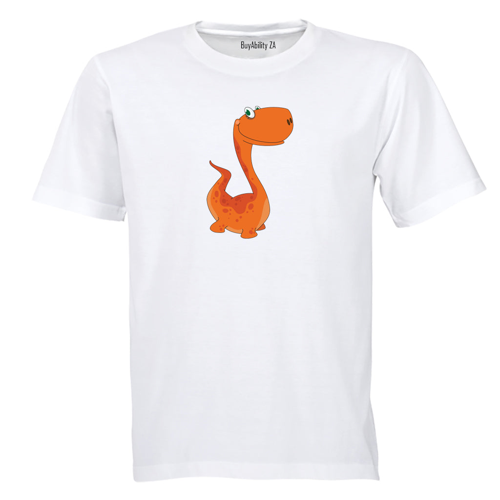 Orange Dino - Kids T-Shirt