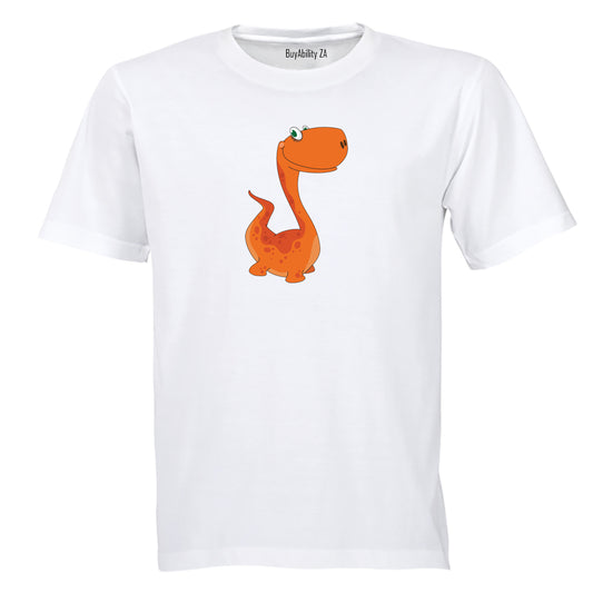 Orange Dino - Kids T-Shirt