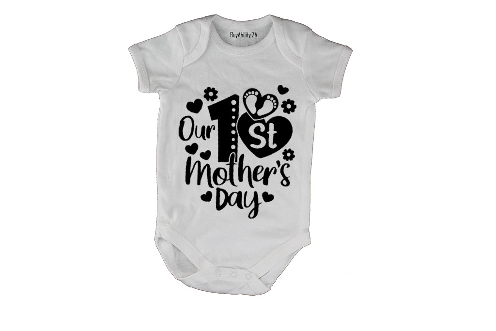 Our 1st Mother's Day - Feet - Baby Grow - BuyAbility South Africa