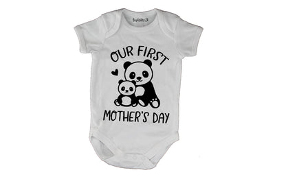 Our First Mother's Day - Panda - Baby Grow - BuyAbility South Africa
