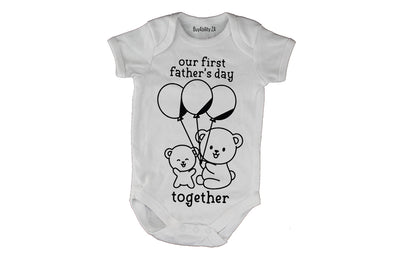 Our First Father's Day - Teddy - Baby Grow - BuyAbility South Africa