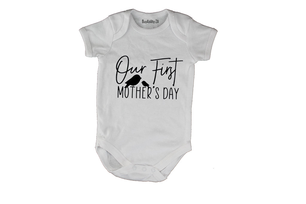 Our First Mother's Day - Birds - Baby Grow - BuyAbility South Africa