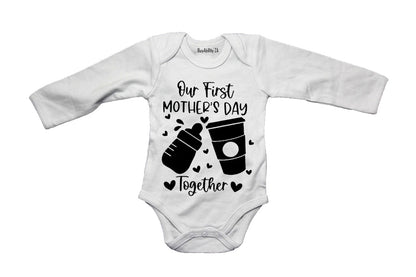 Our First Mother's Day - Coffee & Milk - Baby Grow