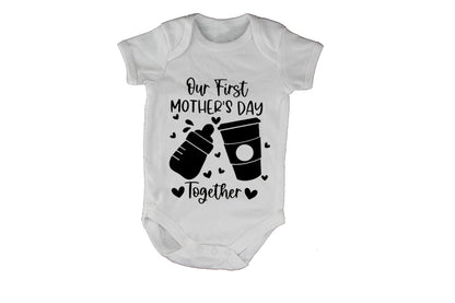 Our First Mother's Day - Coffee & Milk - Baby Grow - BuyAbility South Africa