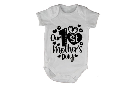 Our First Mother's Day - Bold - Baby Grow - BuyAbility South Africa
