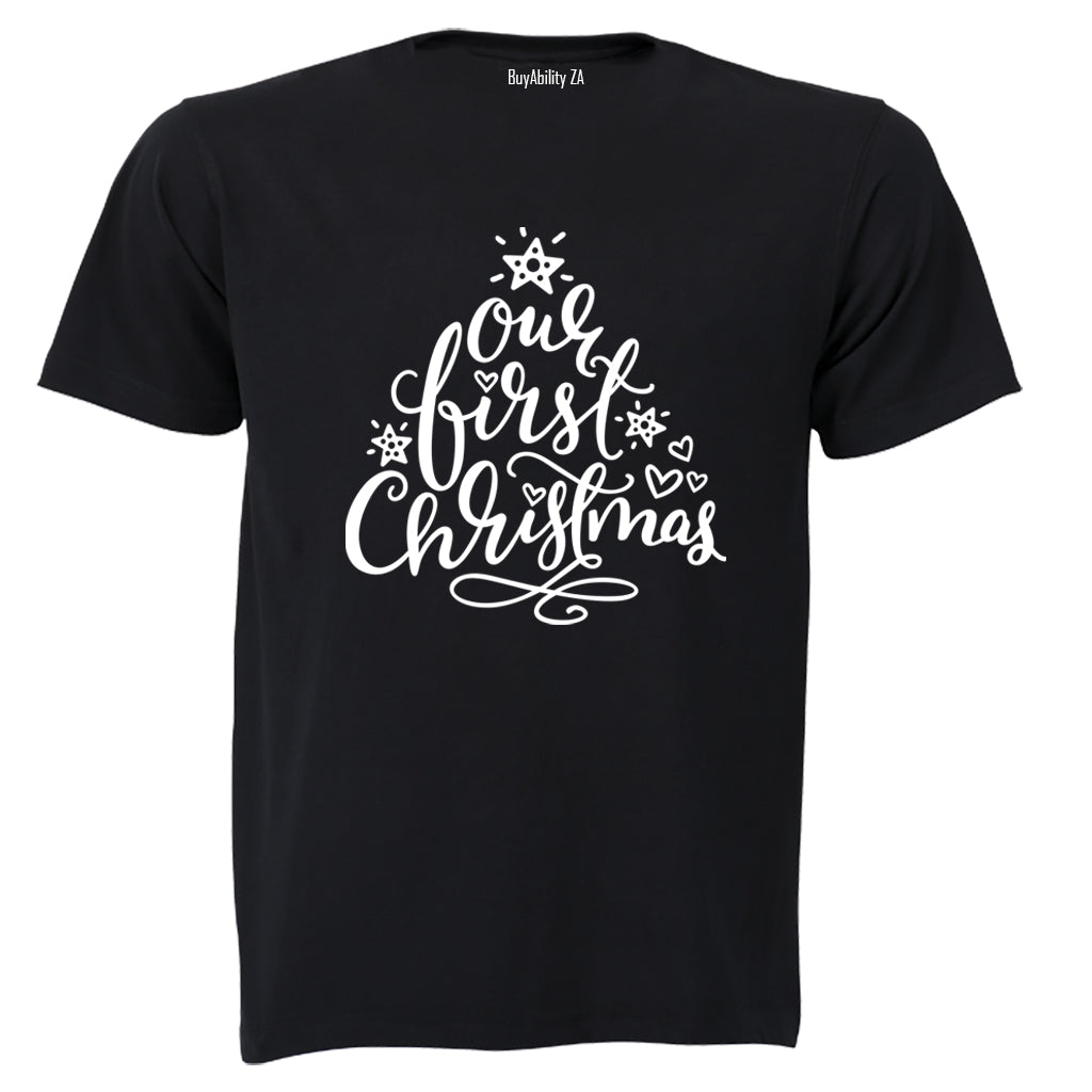 Our First Christmas - Adults - T-Shirt - BuyAbility