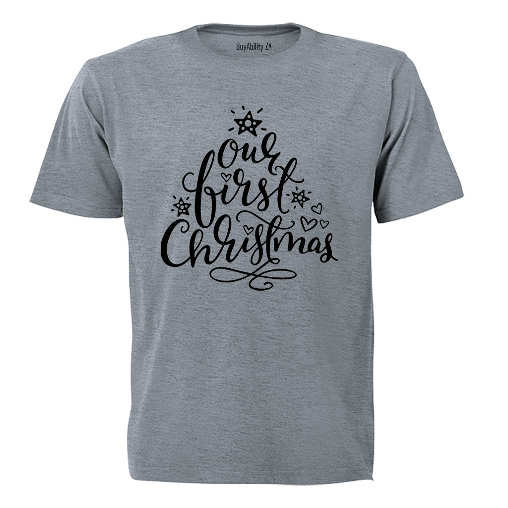 Our First Christmas - Adults - T-Shirt - BuyAbility
