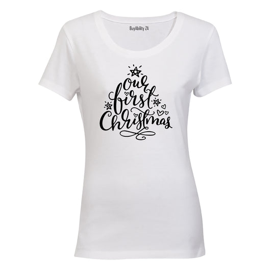 Our First Christmas - Ladies - T-Shirt