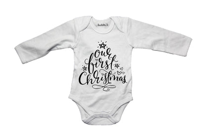 Our First Christmas - Baby Grow