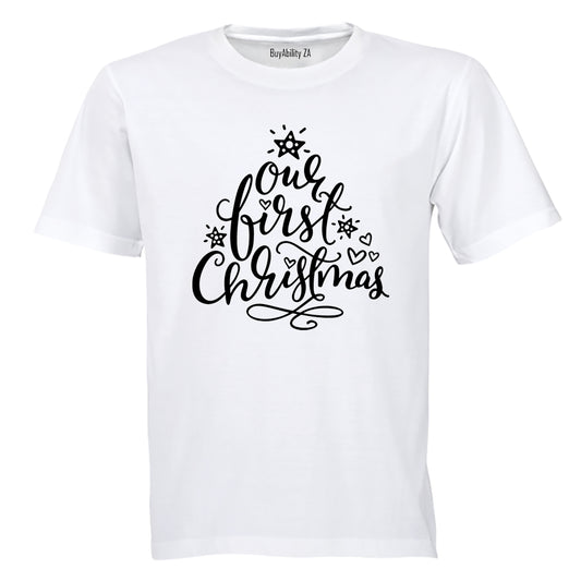 Our First Christmas - Adults - T-Shirt - BuyAbility