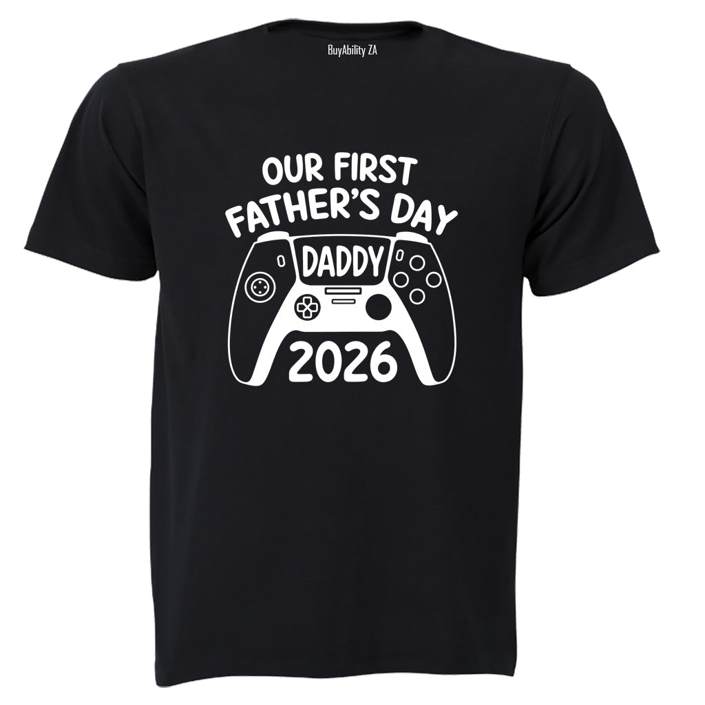 Our First Father's Day 2026 - Adults - T-Shirt - BuyAbility South Africa