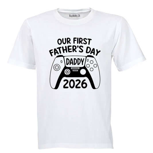 Our First Father's Day 2026 - Adults - T-Shirt - BuyAbility South Africa