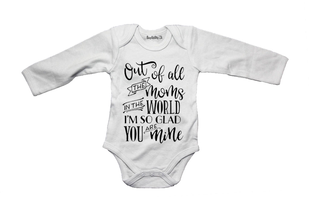 Out of All the Moms in the World... - Baby Grow - BuyAbility