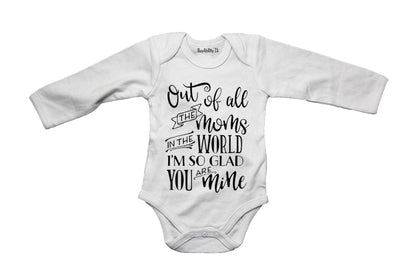 Out of All the Moms in the World... - Baby Grow - BuyAbility