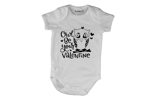 Owl Be Your Valentine - Baby Grow