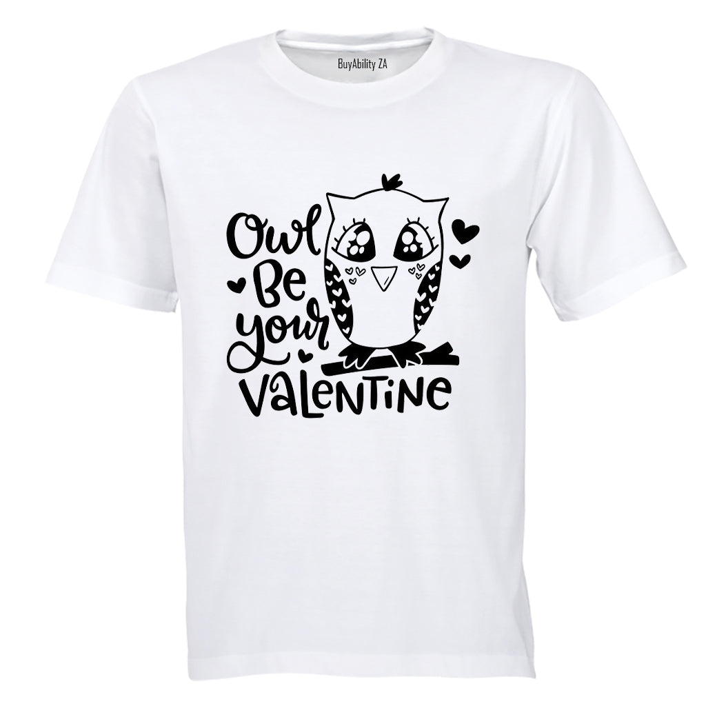 Owl Be Your Valentine - Adults - T-Shirt
