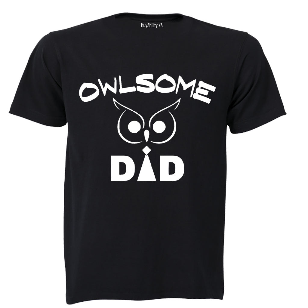 Owlsome Dad - Adults - T-Shirt