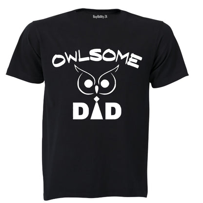 Owlsome Dad - Adults - T-Shirt