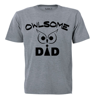 Owlsome Dad - Adults - T-Shirt