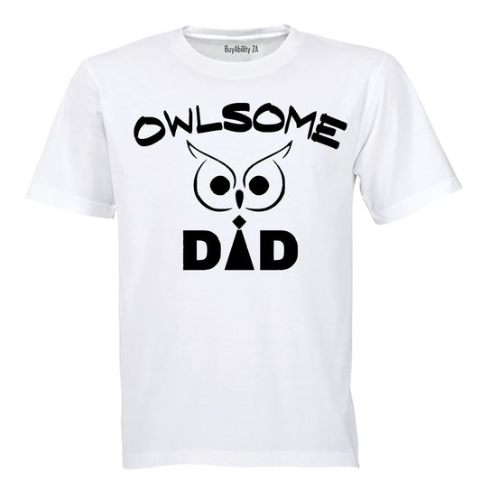 Owlsome Dad - Adults - T-Shirt