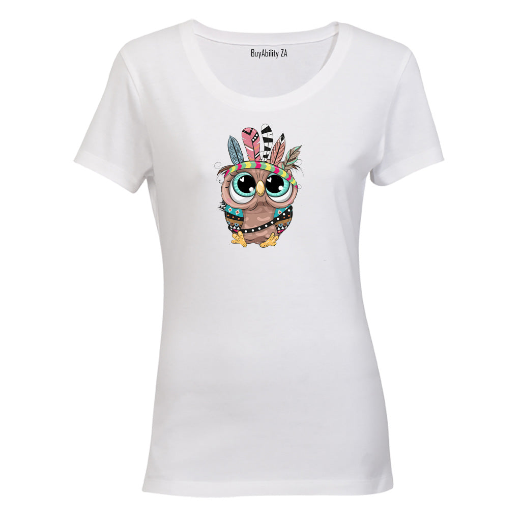 Owl Tribe - Ladies - T-Shirt - BuyAbility