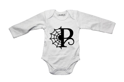 P - Halloween Spiderweb - Baby Grow