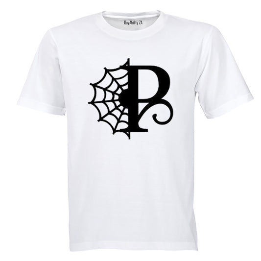 P - Halloween Spiderweb - Kids T-Shirt
