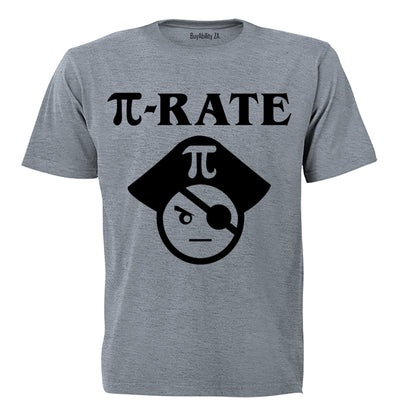 PIE- Rate, Pirate - Adults - T-Shirt
