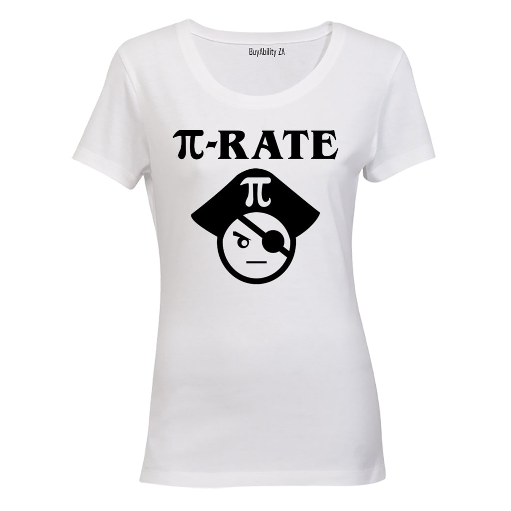 PIE- Rate, Pirate - Ladies - T-Shirt