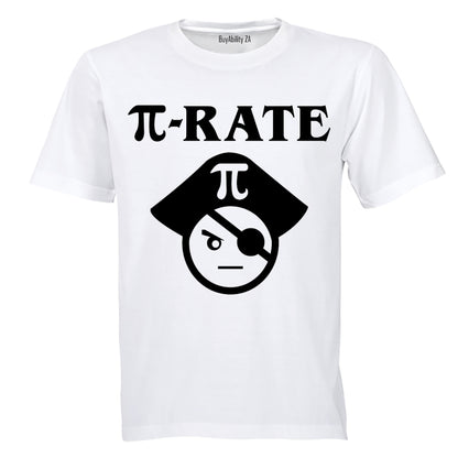PIE- Rate, Pirate - Adults - T-Shirt
