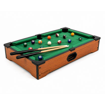 Mini Tabletop Pool Table Set