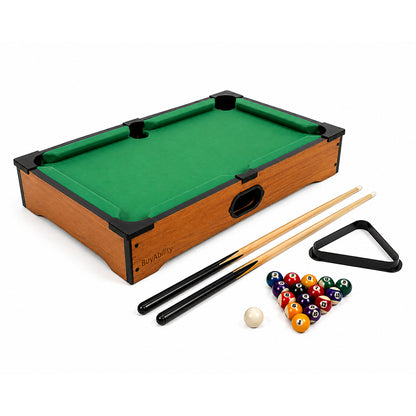 Mini Tabletop Pool Table Set