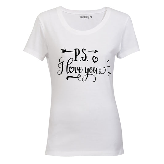P.S I Love You - Ladies - T-Shirt - BuyAbility