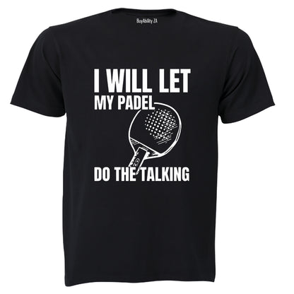 Padel Do The Talking - Adults - T-Shirt - BuyAbility South Africa