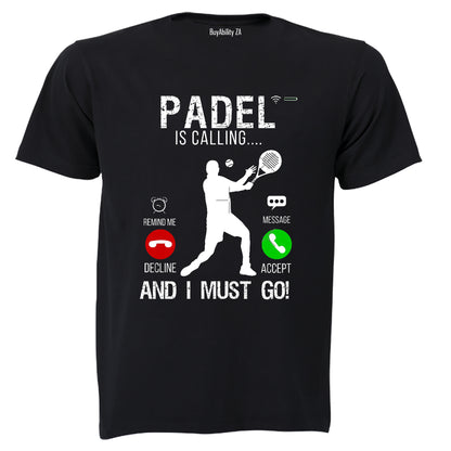 Padel is Calling - Adults - T-Shirt - BuyAbility South Africa