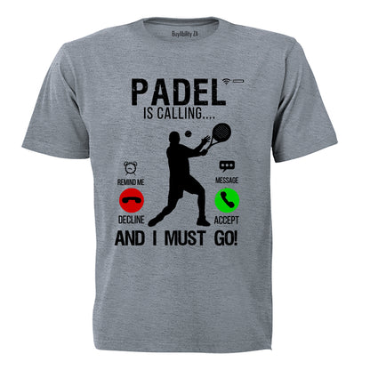 Padel is Calling - Adults - T-Shirt - BuyAbility South Africa