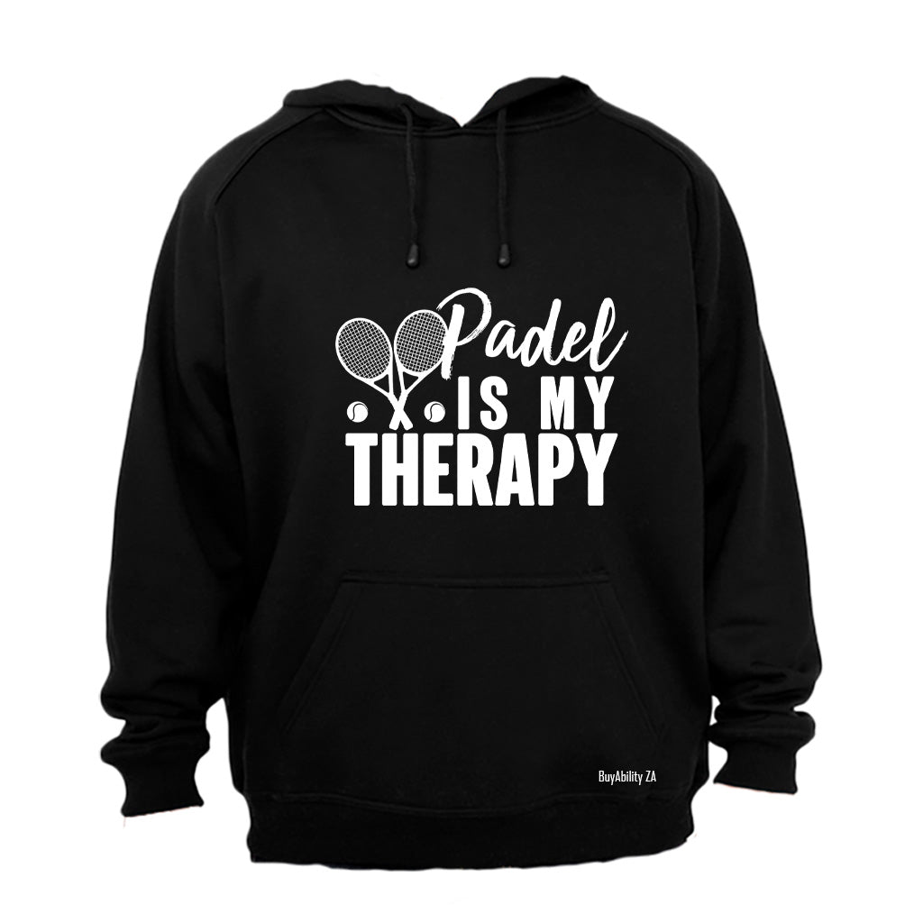 Padel Is My Therapy - Hoodie - BuyAbility South Africa