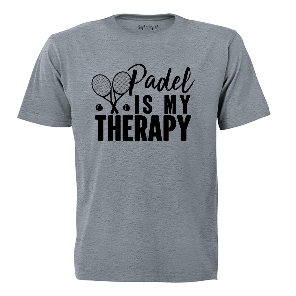 Padel Is My Therapy - Adults - T-Shirt - BuyAbility South Africa