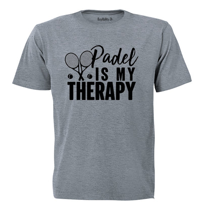 Padel Is My Therapy - Adults - T-Shirt - BuyAbility South Africa
