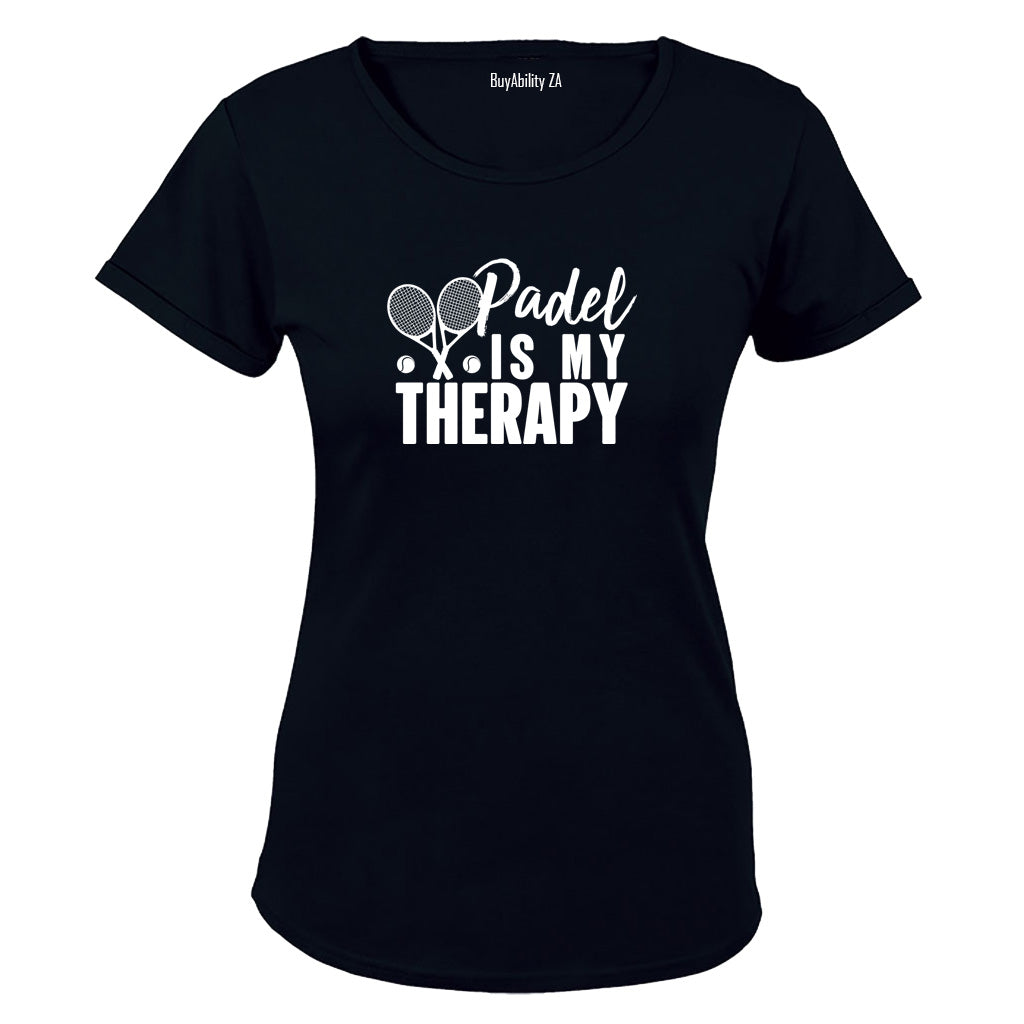 Padel Is My Therapy - Ladies - T-Shirt - BuyAbility South Africa