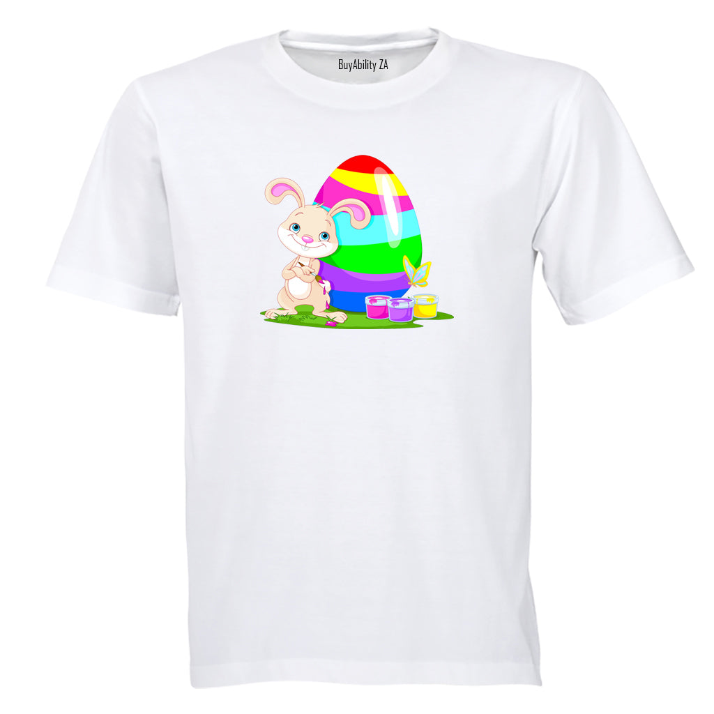 Painter Easter Bunny - Kids T-Shirt