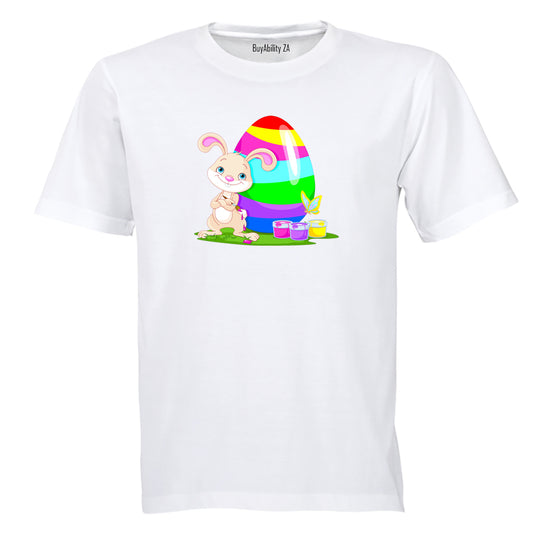 Painter Easter Bunny - Kids T-Shirt