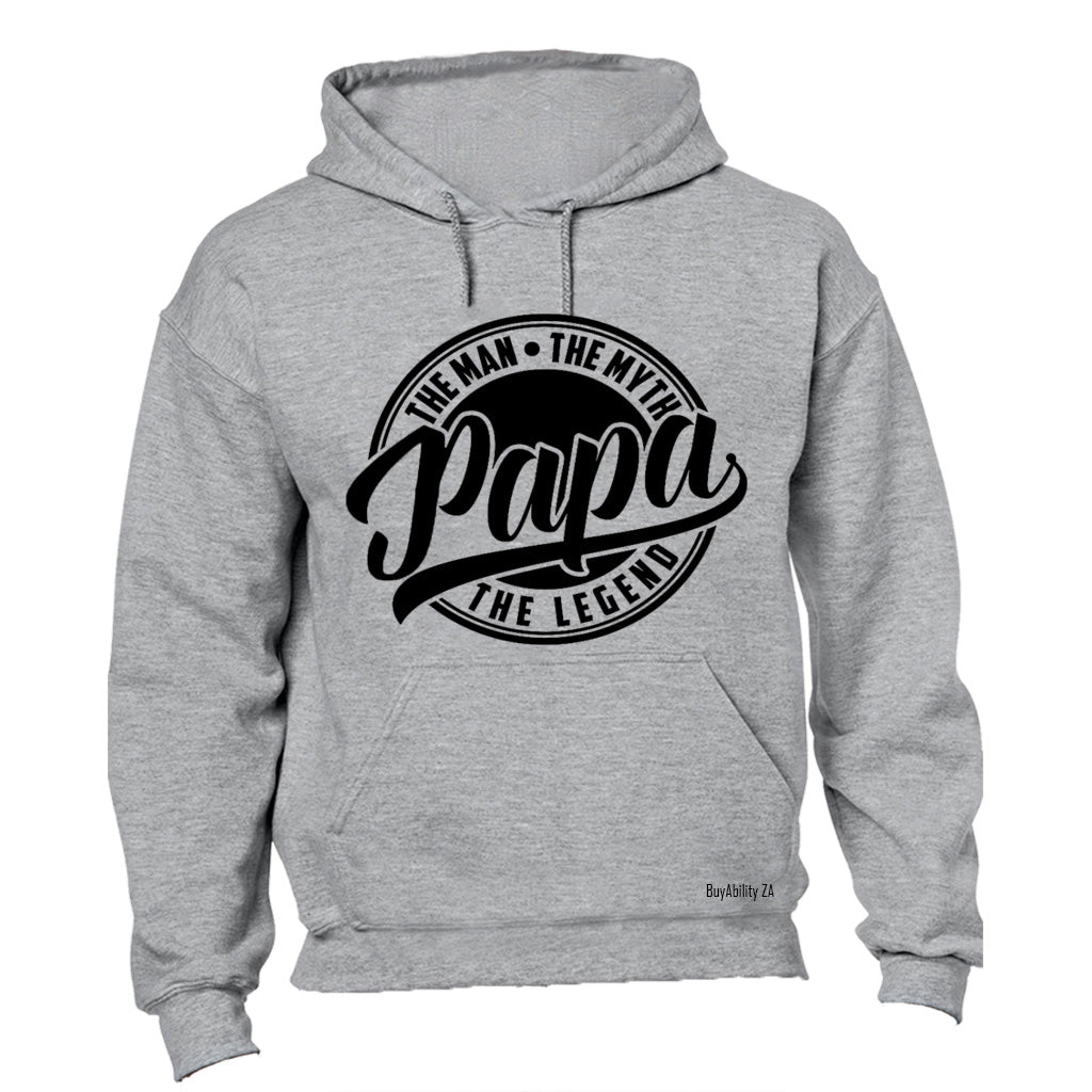 Papa, The Man, Myth, Legend - Hoodie